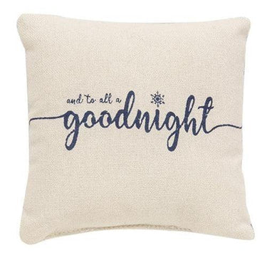 And To All A Goodnight Mini Pillow - The Fox Decor